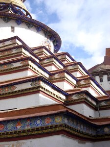 Monastery stupa gyantse photo