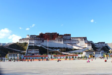 Lhasa the scenery building photo