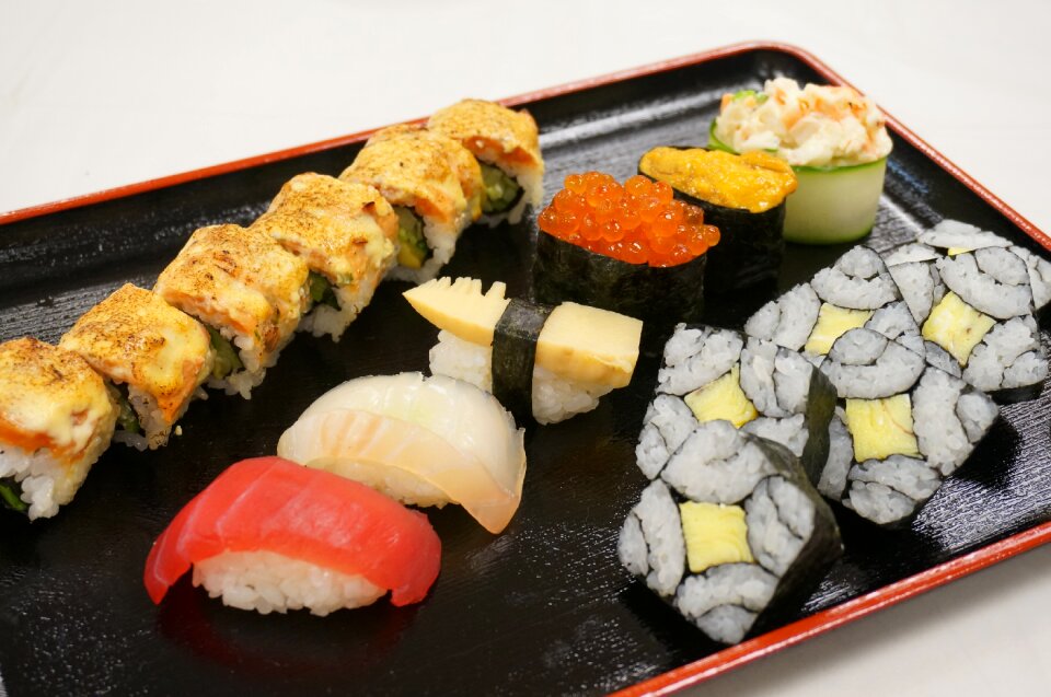 Sushi japan cuisine