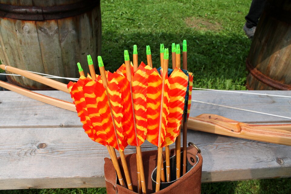 Arrow bow and arrow archery