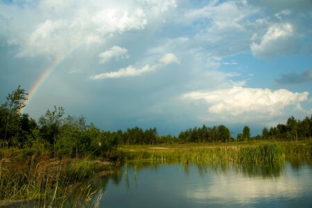 Summer cloud nature photo