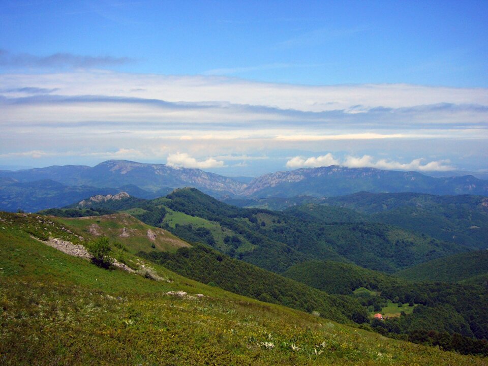 Mountain nature view