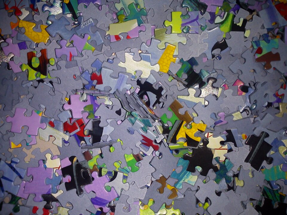 Mess colorful chaos