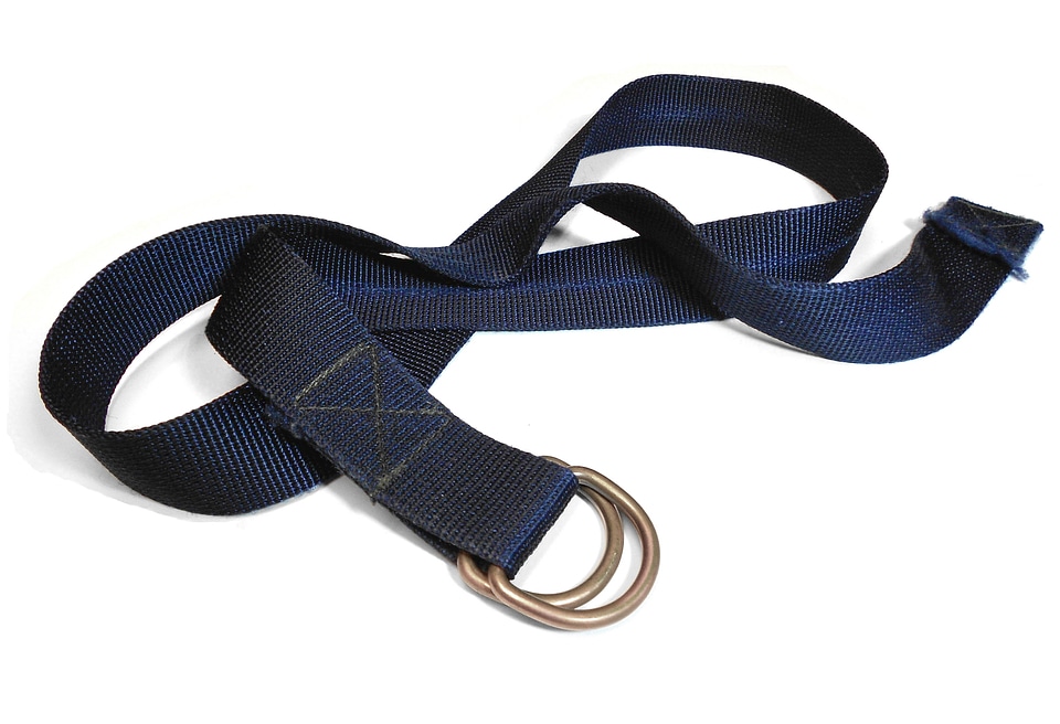 Blue buckle accessory