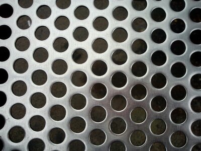 Pattern metal perforated sheet photo
