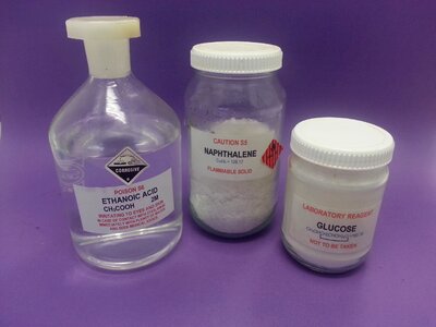 Laboratory chemical lilac science photo