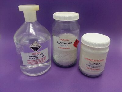 Laboratory chemical lilac science
