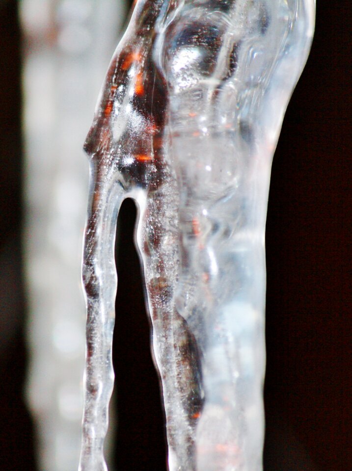 Icicle cold winter photo