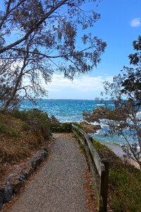Coastal seascape view