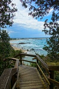 Coastal seascape view