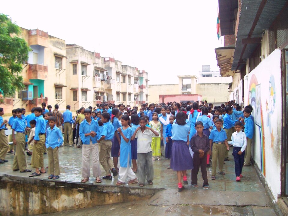 Young elementary india photo