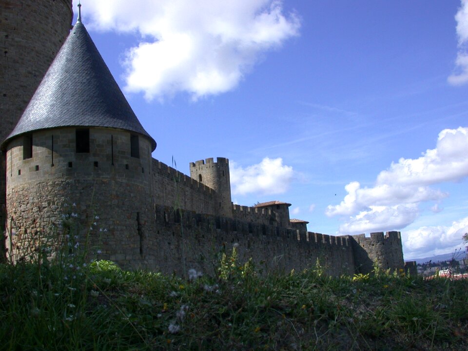 Carcassonne medieval medieval castle