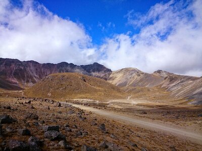 Mountain clouds earth photo