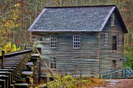 Mill grist landscape
