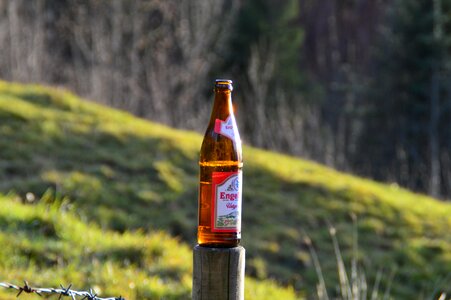 Red bottle bottle beer