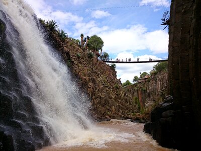 Landscape river prisms photo