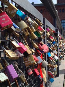 Romantic bridge iron