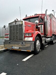 Christmas hauling gray truck
