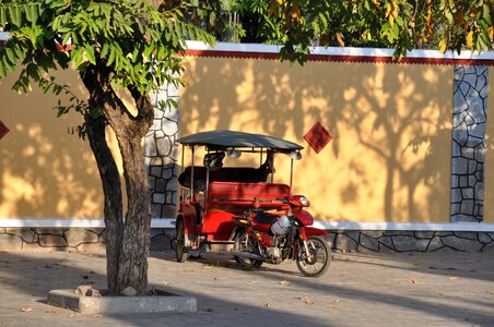 Rickshaw phnom penh car photo