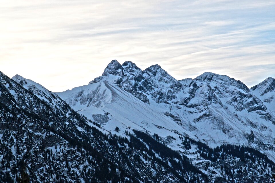Mädelegabel trettachspitze hochfrottspitze