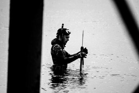 Hunting water sea