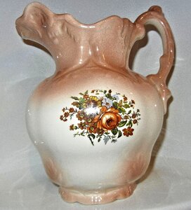 Antique hand painted