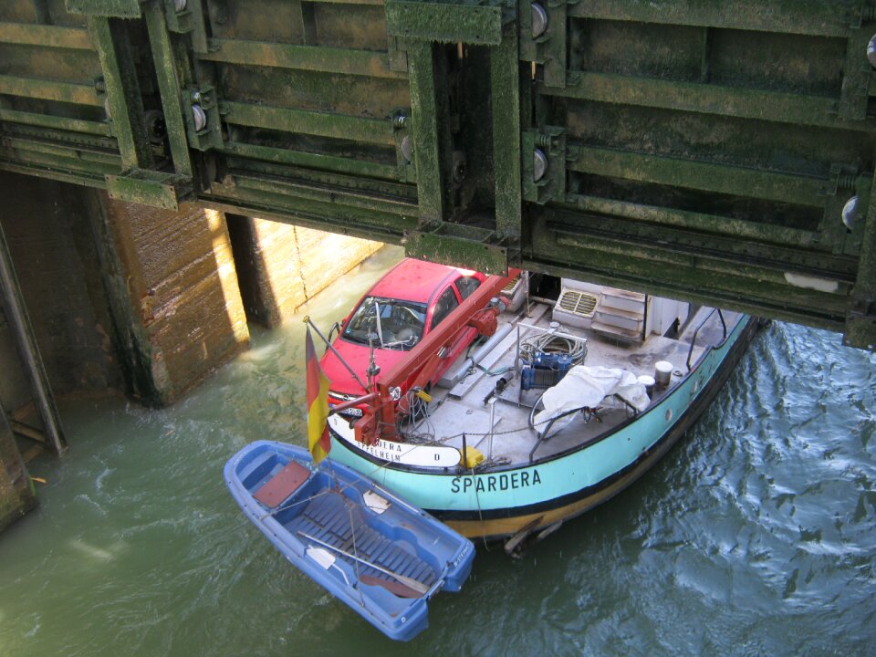 Waterway locks water routes