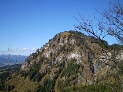 Mountain hiking oberjoch