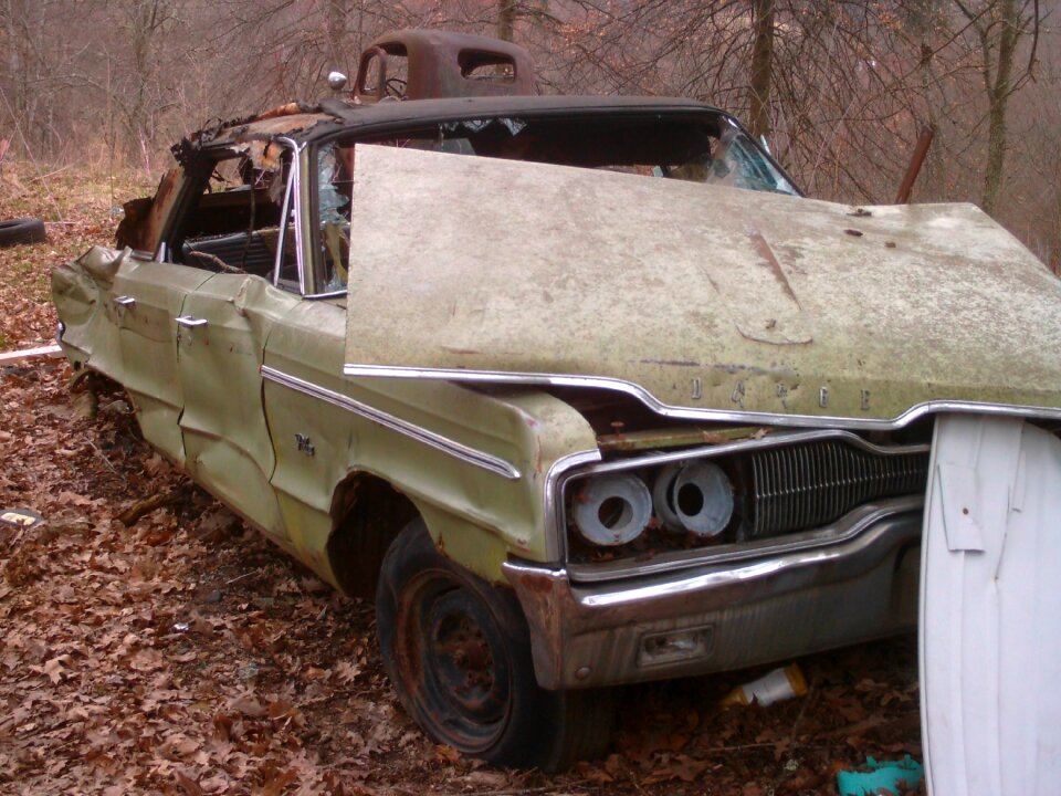 Metal rust derelict