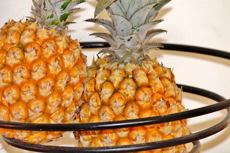 Pineapple sweet fruit basket
