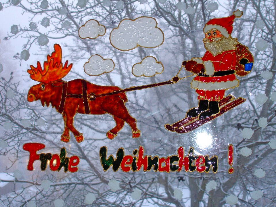 Reindeer moose slide