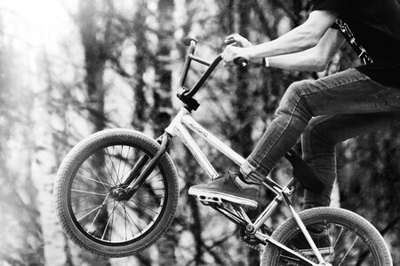 Bmx bike bikepark
