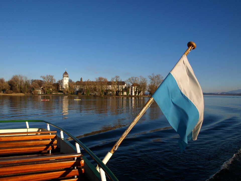Flag nature island