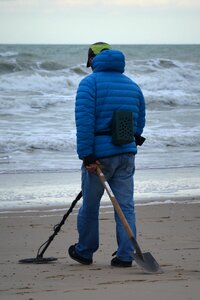 Sea beach winter clothing