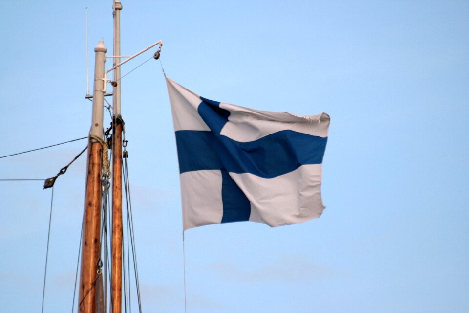 Finnish evening sky wind