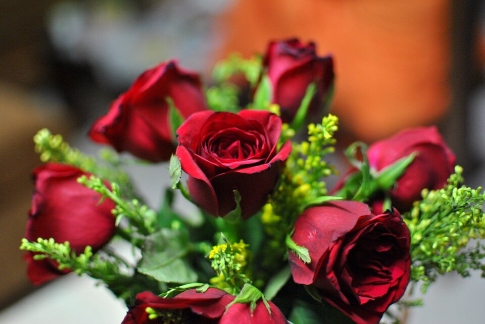 Green love decoration