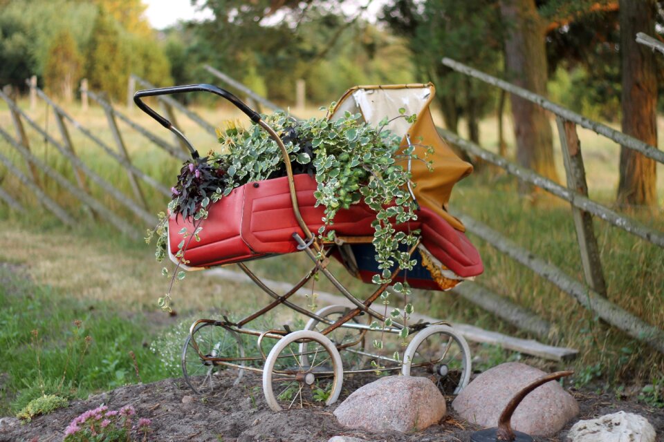 Stroller cart abandoned