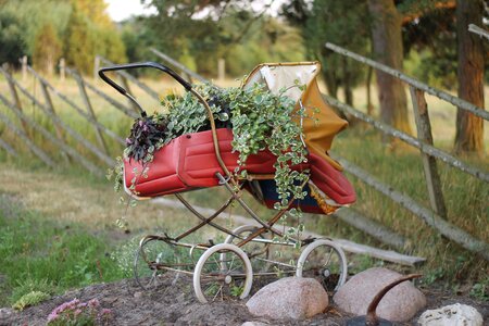 Stroller cart abandoned