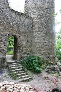 Castle burgruine look forestry
