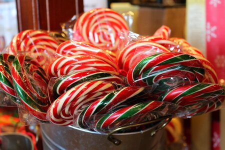 Peppermint lollipop sweet