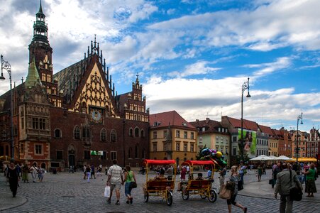 Poland historic old town gothic photo