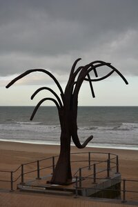 Work of art oostende sea