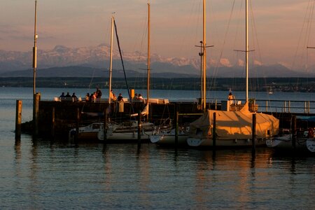 Light boat mood photo