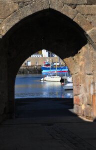 Fortifications boats sea