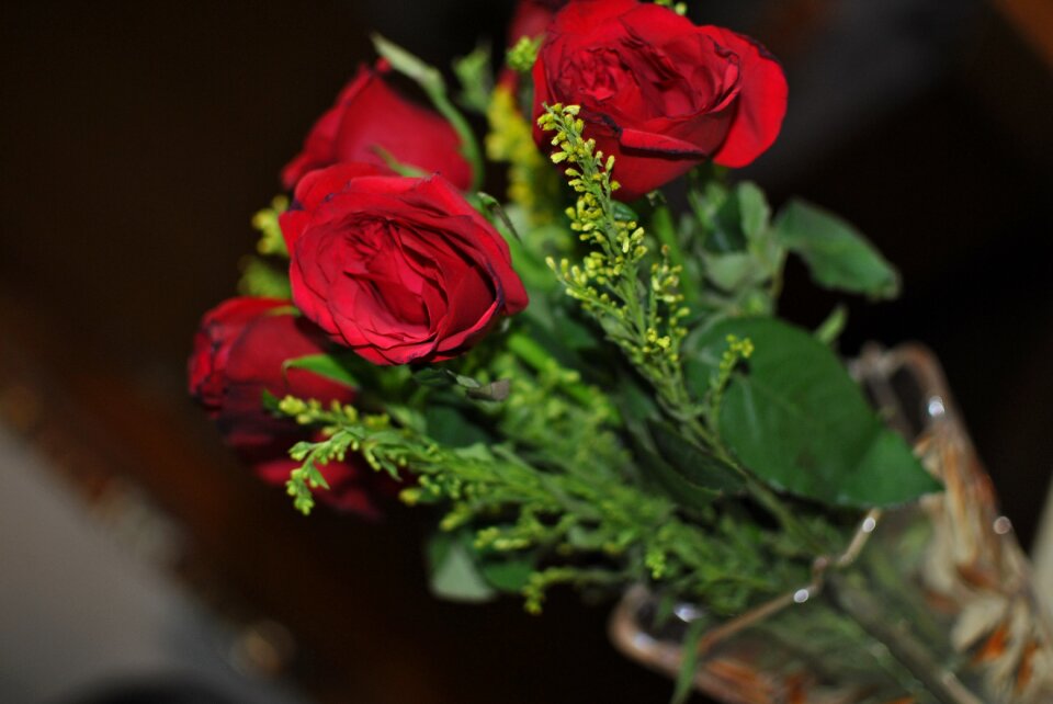 Green love decoration