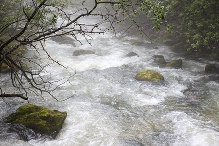 Water haze nature