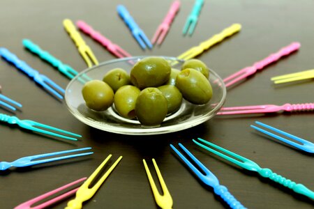 Entry strip taste olives pitted