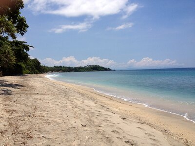 Landscape lombok indonesia photo