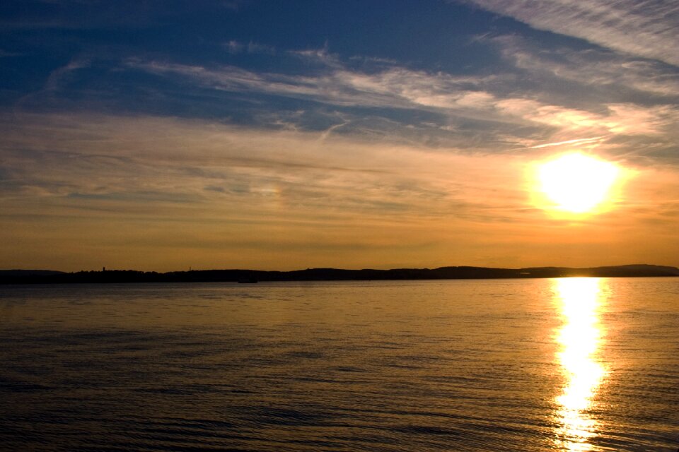 Abendstimmung sun lake