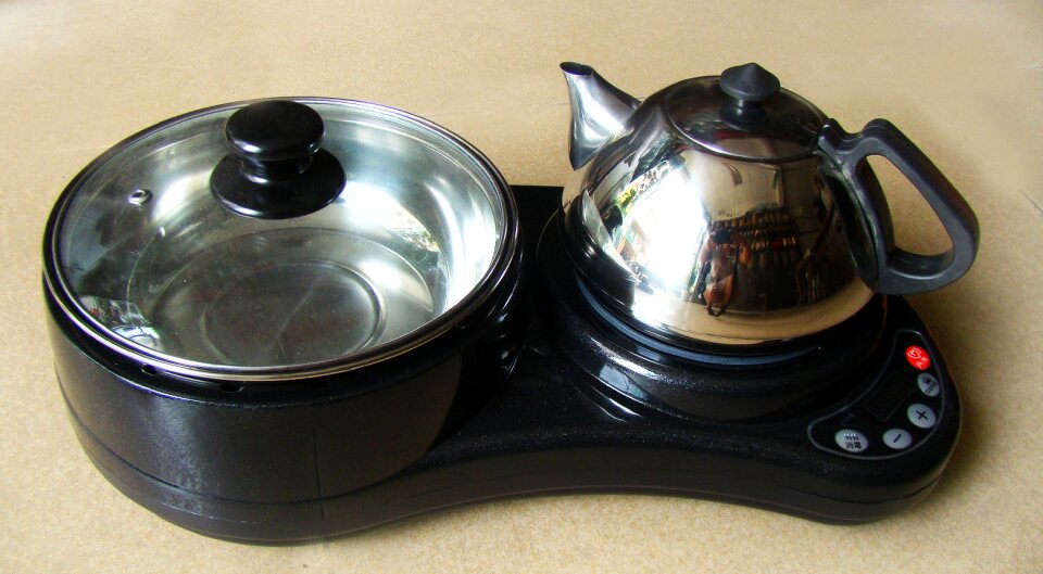 Electronic dual induction chinese tea appliances